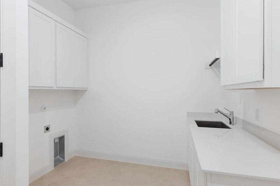 Spacious, unfurnished interior of a new home in Lariat - 80', Liberty Hill (Image 14). Spacious, unfurnished interior of a new home in Lariat - 80', Liberty Hill (Image 14).