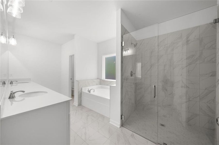 Furnished interior view inside a new home in , Gainesville (Image 11).