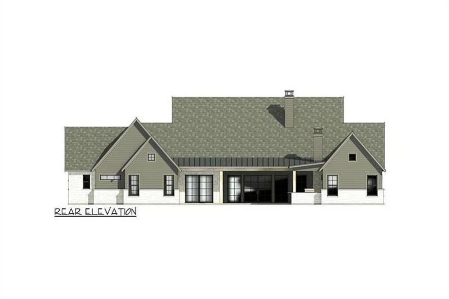 Exterior rendering of this home design in , Rome, GA (Image 13).
