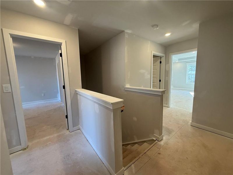 In-progress construction of a new home in The Towns at Auburn Station East, Auburn, GA (Image 12).