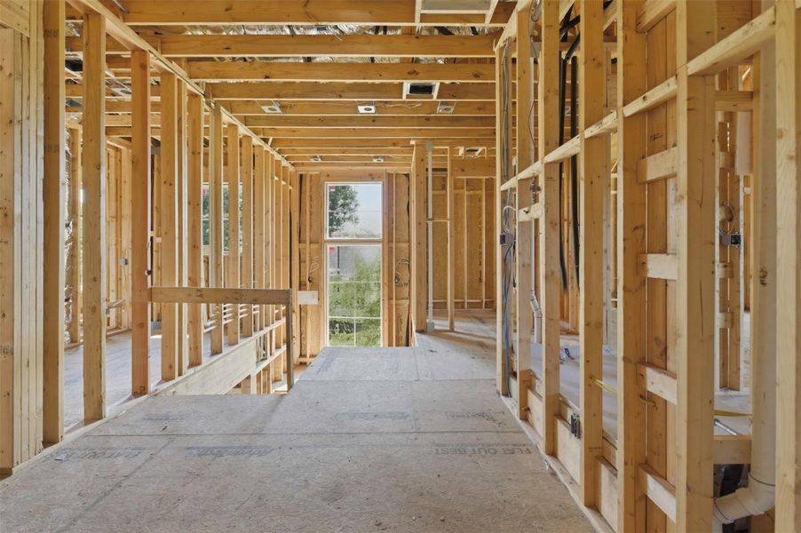 In-progress construction of a new home in , Houston, TX (Image 44).