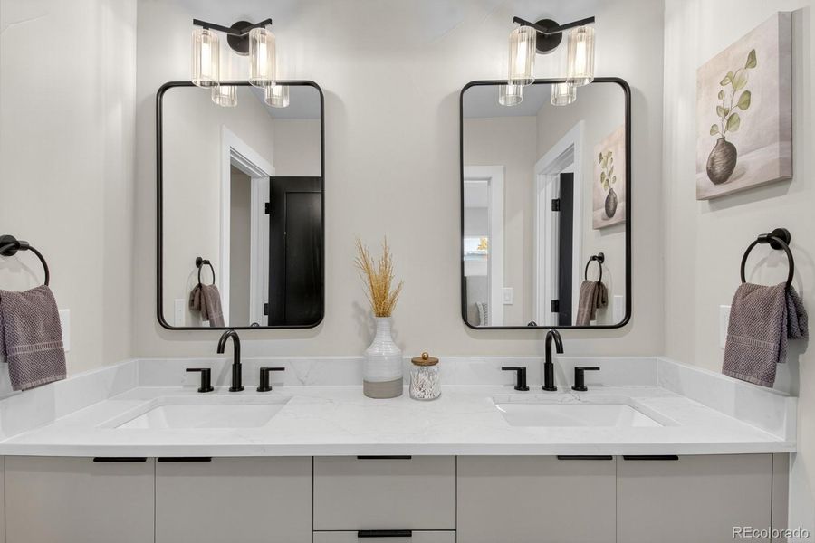 Furnished interior view inside a new home in , Denver (Image 29). Furnished interior view inside a new home in , Denver (Image 29).