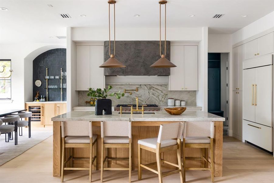 Furnished interior view inside a new home in , Dallas (Image 8).