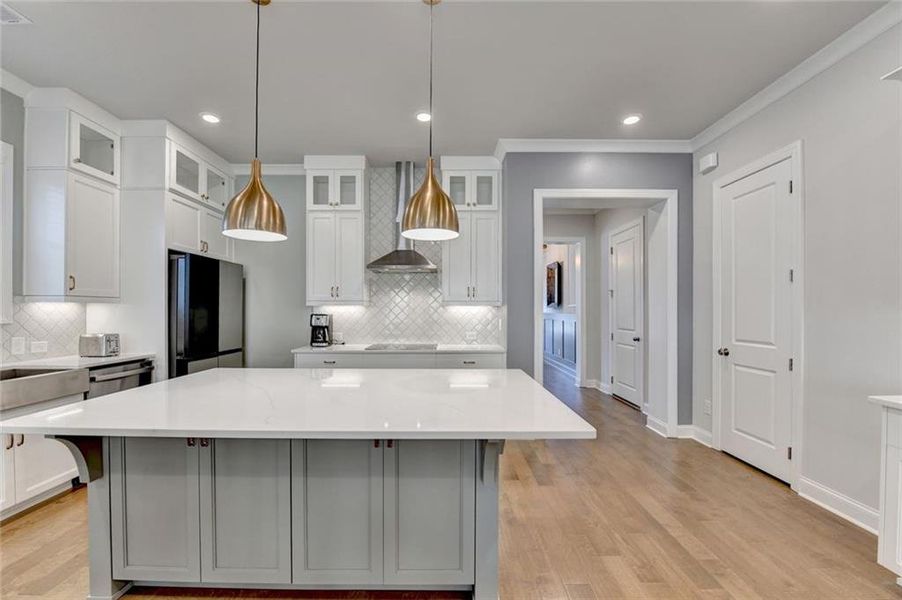 Furnished interior view inside a new home in , Duluth (Image 19).