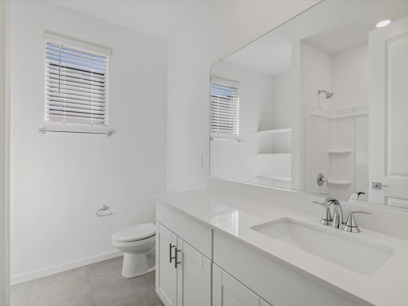 Furnished interior view inside a new home in Mesquite Mountain Ranch at Frontera, Surprise (Image 6).