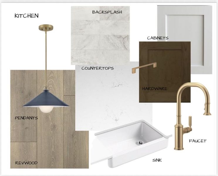 Sample of building materials used in homes in White Oak, Arlington (Image 6).