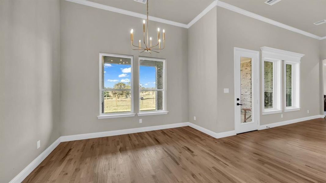 Spacious, unfurnished interior of a new home in Dry Creek East, Poolville (Image 24).