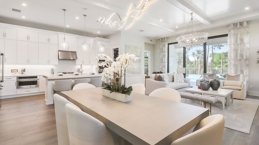 Representative furnished interior of a home built from the Madison by Kolter Homes in The Cove at Park Trace, Stuart (Image 12).