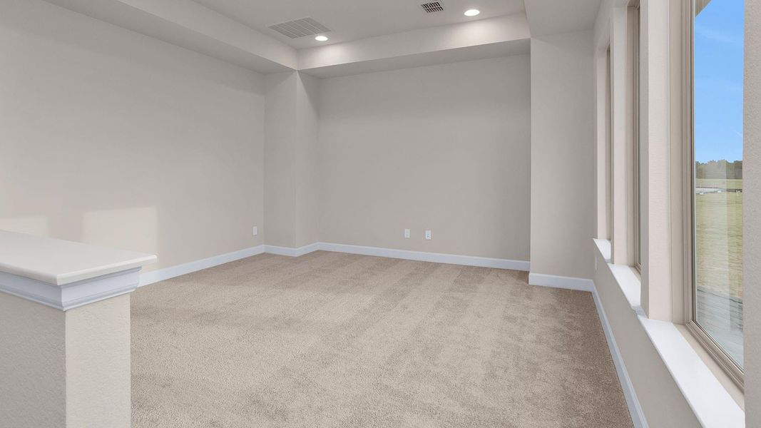 Spacious, unfurnished interior of a new home in , Hockley (Image 13).