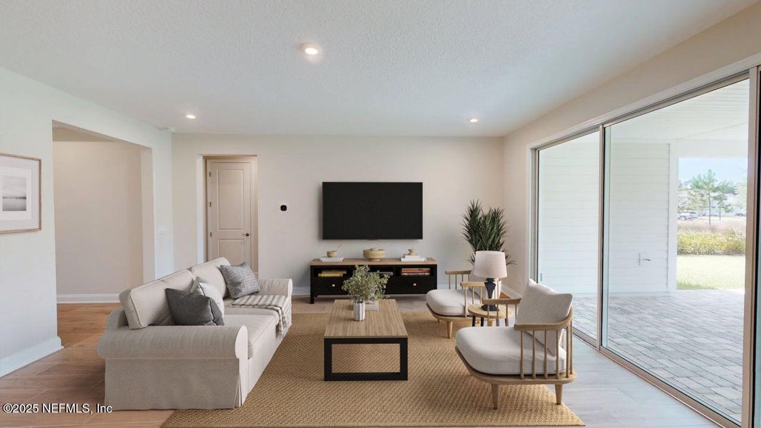 Furnished interior view inside a new home in RiverTown - WaterSong, St. Johns (Image 4). Furnished interior view inside a new home in RiverTown - WaterSong, St. Johns (Image 4).