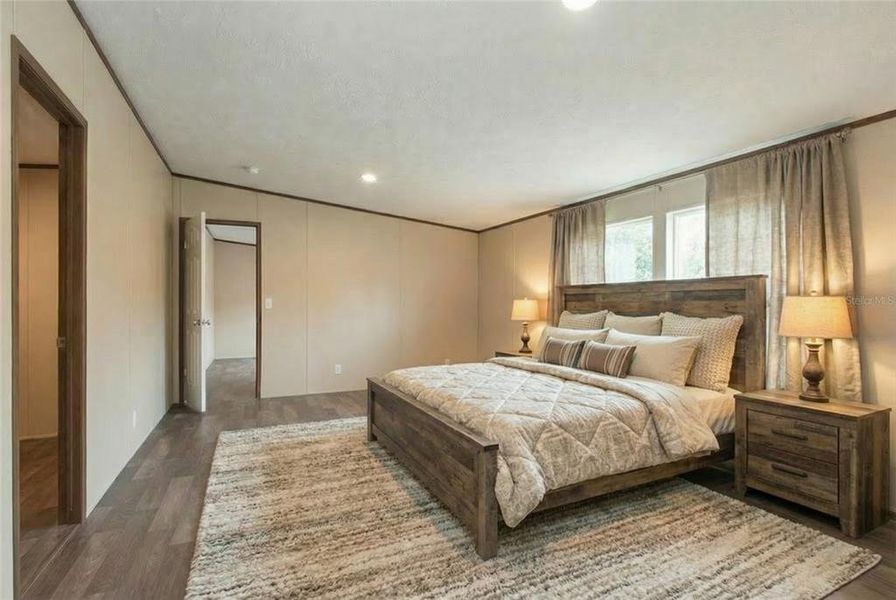 Furnished interior view inside a new home in , Hudson (Image 8).