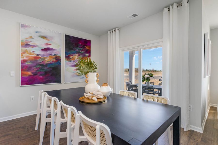 Representative furnished interior of a home built from the CALI by D.R. Horton in Kingston Bay, Conway (Image 17).