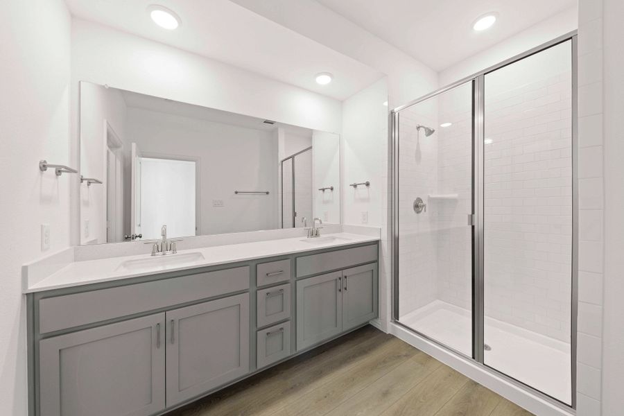 Primary Bathroom Representative Photo featuring the Milan Collection Primary Bathroom Representative Photo featuring the Milan Collection