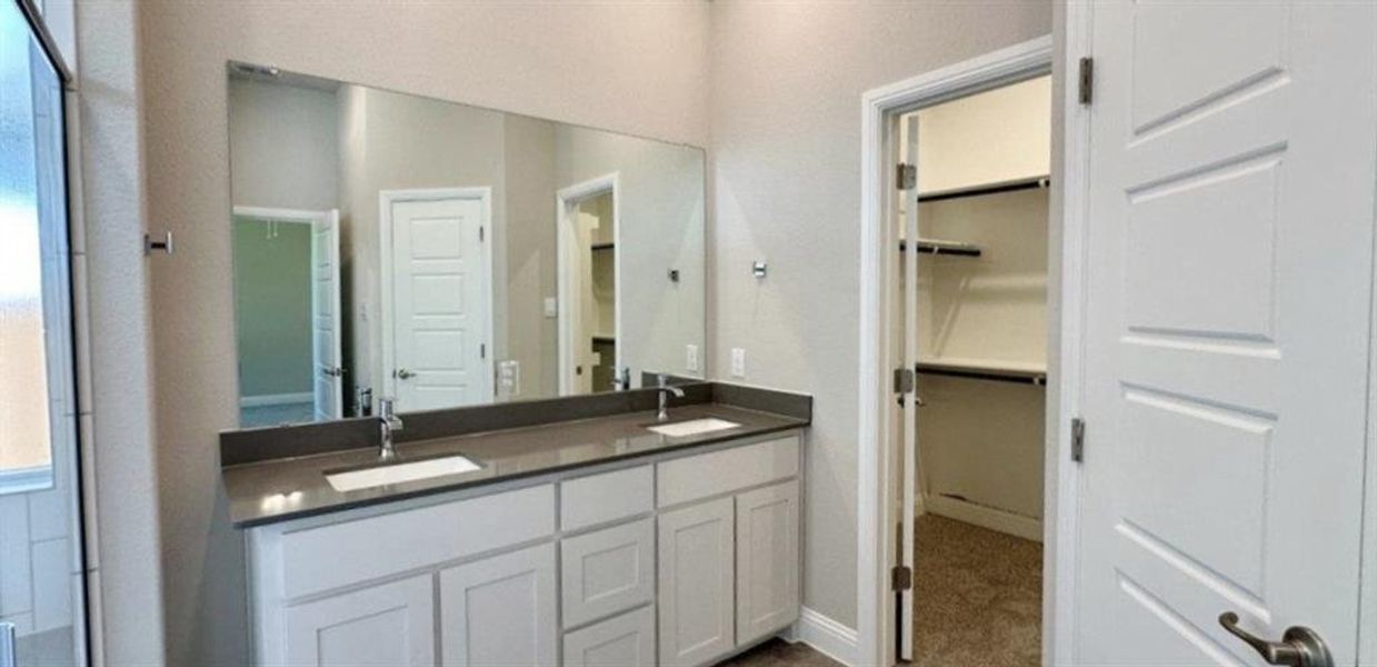 Furnished interior view inside a new home in Eagle Creek, Denton (Image 9). Furnished interior view inside a new home in Eagle Creek, Denton (Image 9).