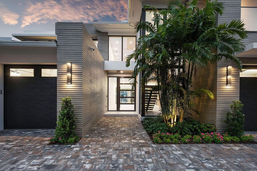 Exterior details and patio area of a home in , Boca Raton (Image 52).
