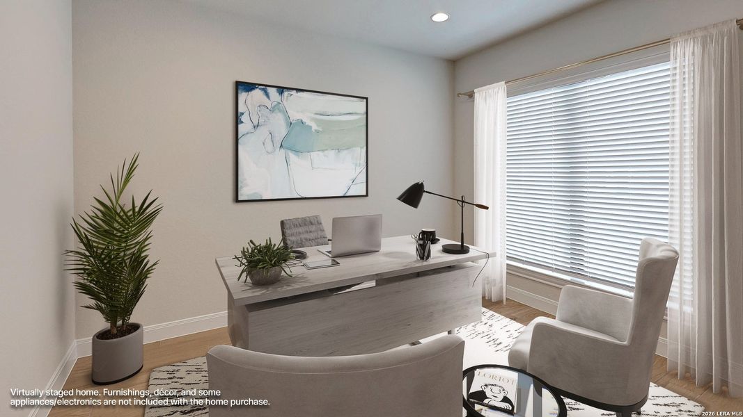 Furnished interior view inside a new home in Megan's Landing, Castroville (Image 14).