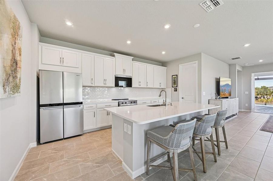 Furnished interior view inside a new home in , Venice (Image 5).