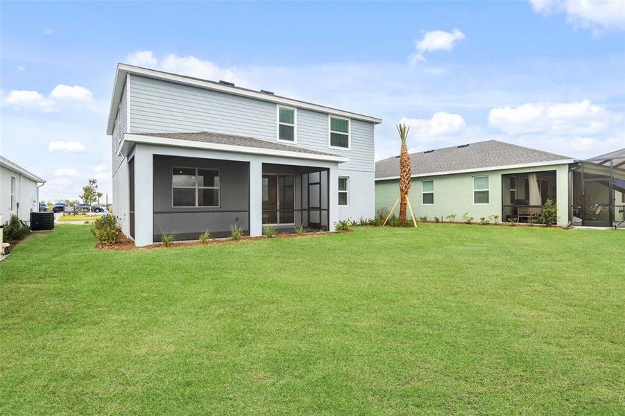 Exterior details and patio area of a home in Rye Ranch: Executive Homes, Parrish (Image 30).