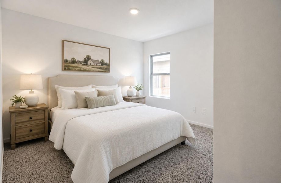All bedrooms have brand new carpet.