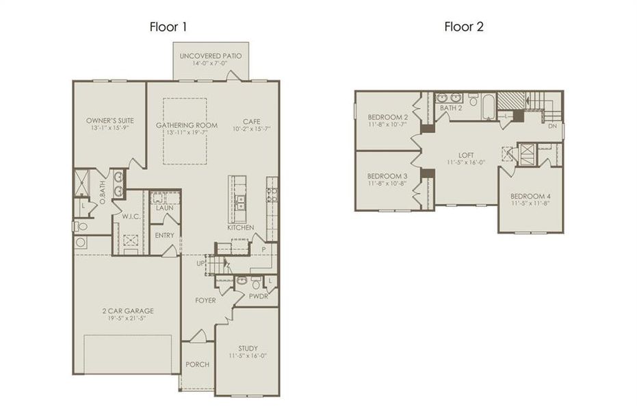 The Thomaston Floor Plan