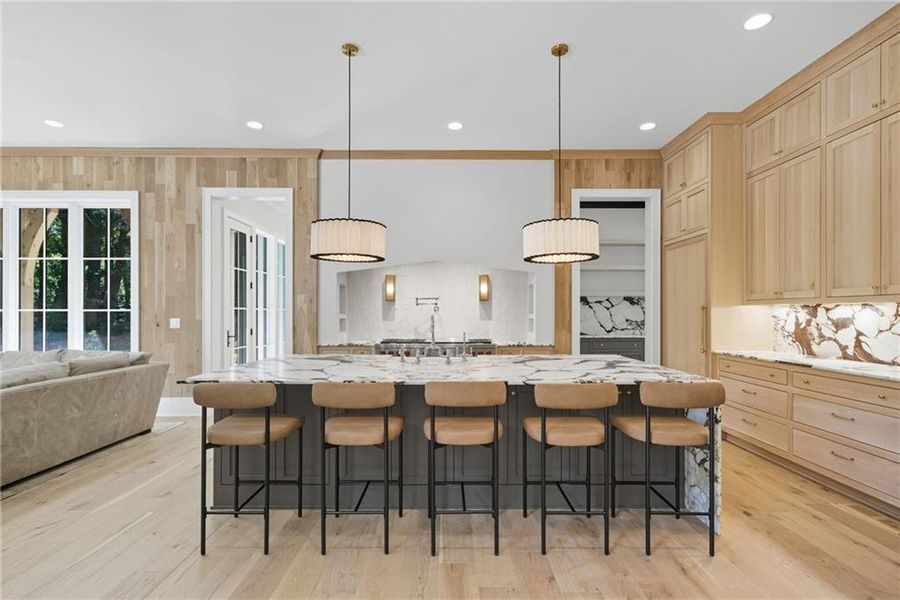 Furnished interior view inside a new home in Crossroads, Alpharetta (Image 18).