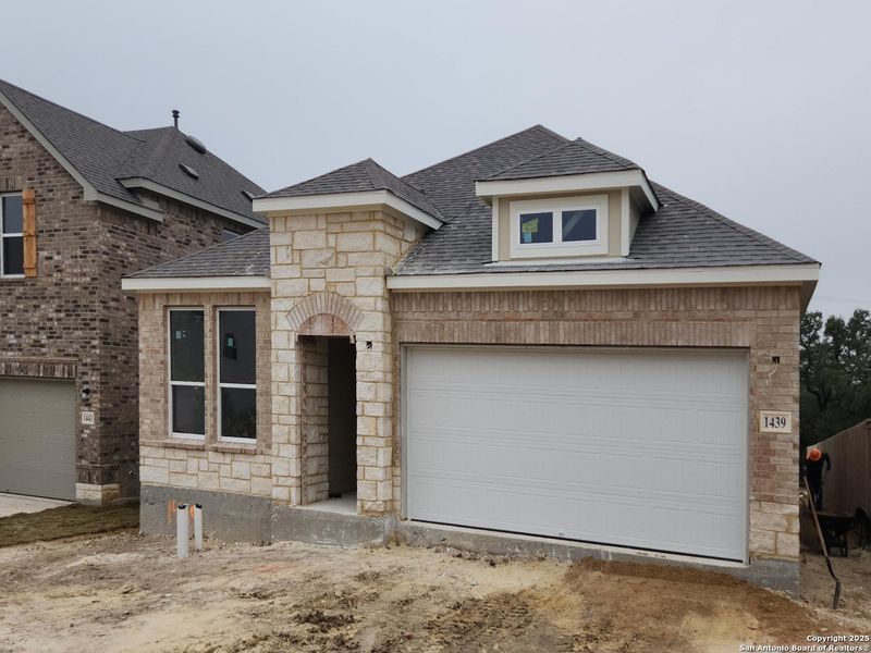 In-progress construction of a new home in Arcadia Ridge, San Antonio, TX (Image 19).