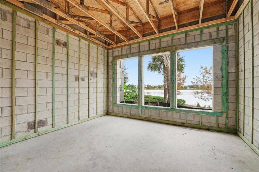 In-progress construction of a new home in , Orlando, FL (Image 38).