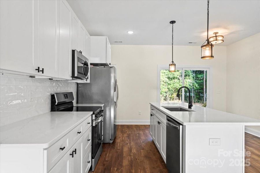 Furnished interior view inside a new home in , Gastonia (Image 8). Furnished interior view inside a new home in , Gastonia (Image 8).