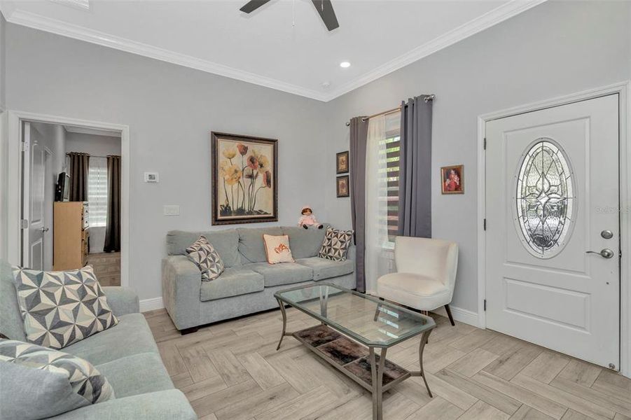 Furnished interior view inside a new home in , Lakeland (Image 12). Furnished interior view inside a new home in , Lakeland (Image 12).