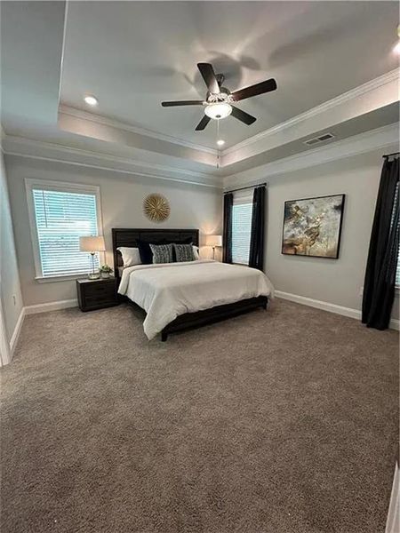 Furnished interior view inside a new home in Mirror Lake at South Harbour, Villa Rica (Image 10).