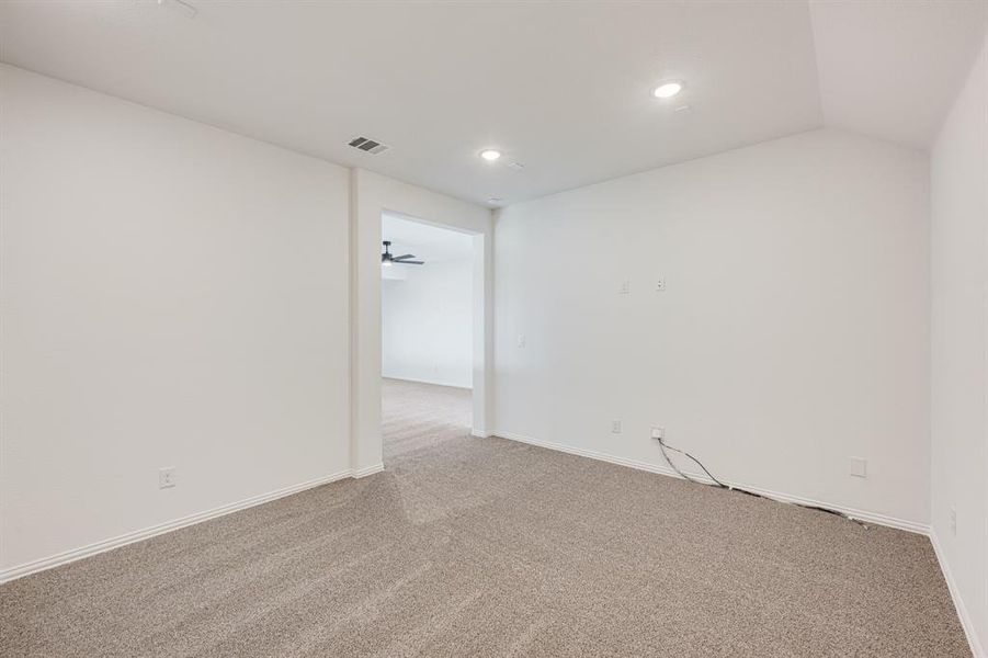 Spacious, unfurnished interior of a new home in Waterscape Classic 60s, Royse City (Image 29). Spacious, unfurnished interior of a new home in Waterscape Classic 60s, Royse City (Image 29).
