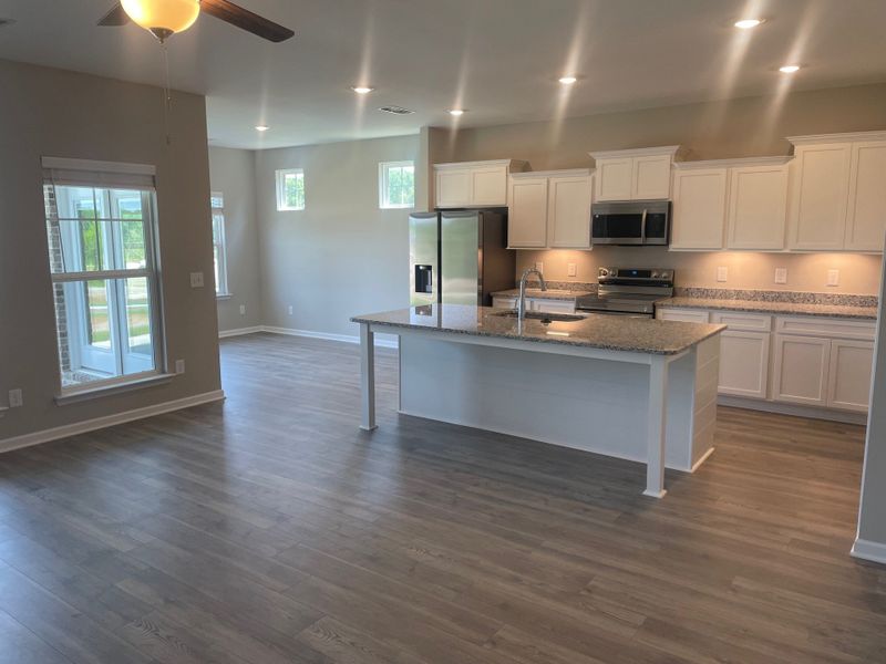 Furnished interior view inside a new home in Brandon Woods, Spring Hill (Image 5).