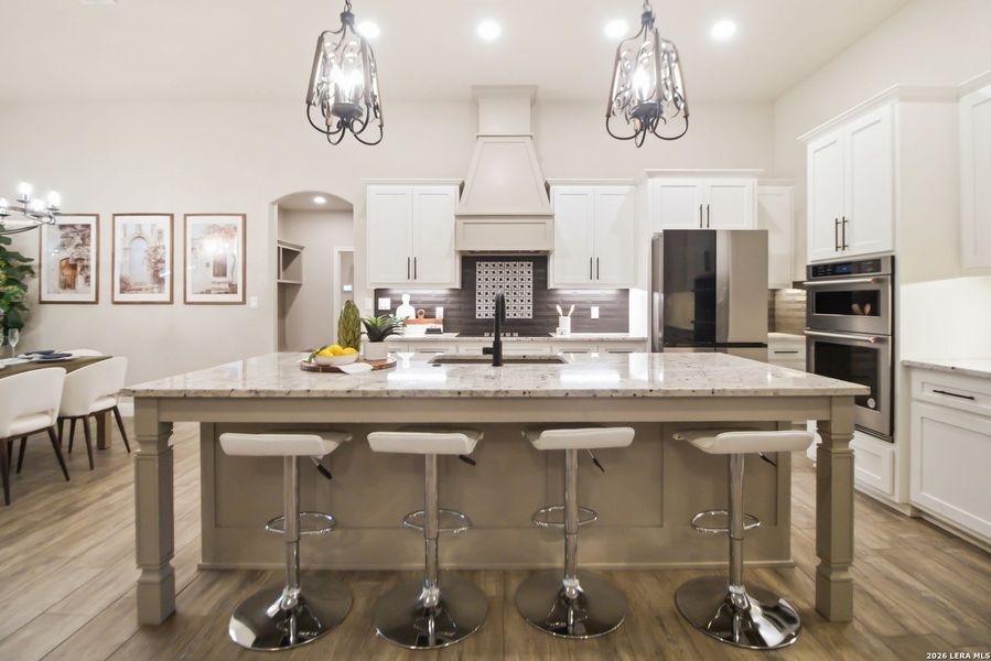 Furnished interior view inside a new home in , La Vernia (Image 15).