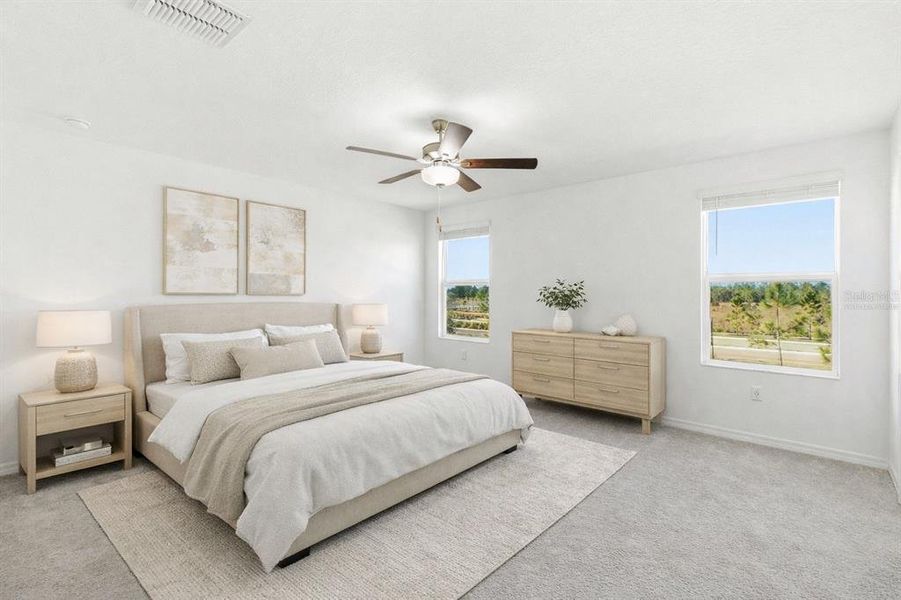 Furnished interior view inside a new home in Two Rivers, Zephyrhills (Image 15).