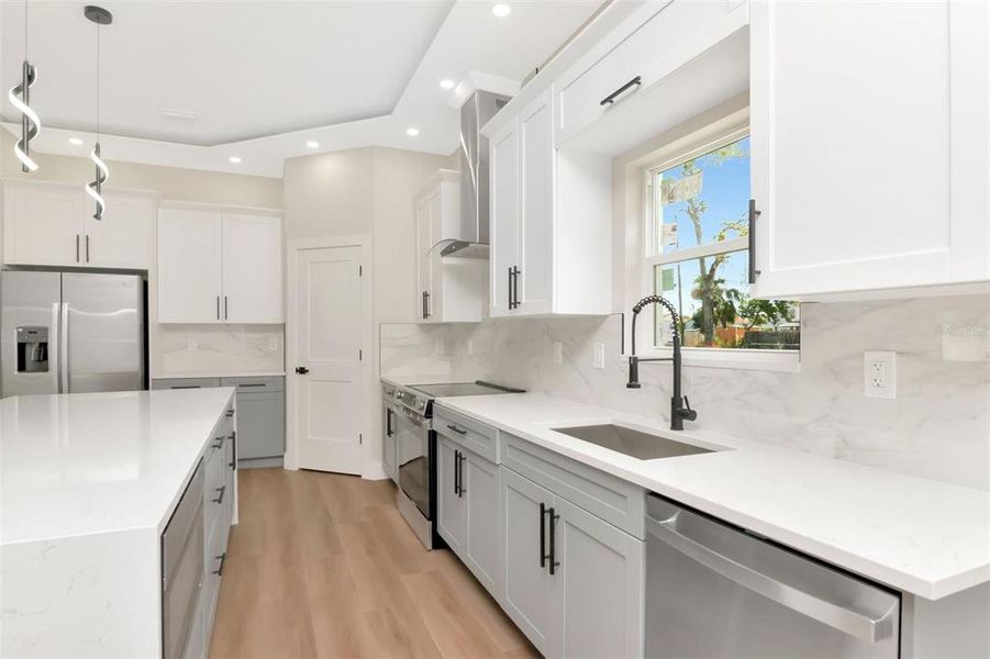 Furnished interior view inside a new home in , Gulfport (Image 8).