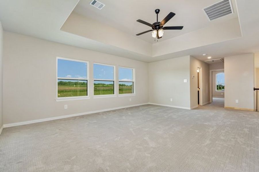Spacious, unfurnished interior of a new home in Malabar Hill, Prosper (Image 28). Spacious, unfurnished interior of a new home in Malabar Hill, Prosper (Image 28).