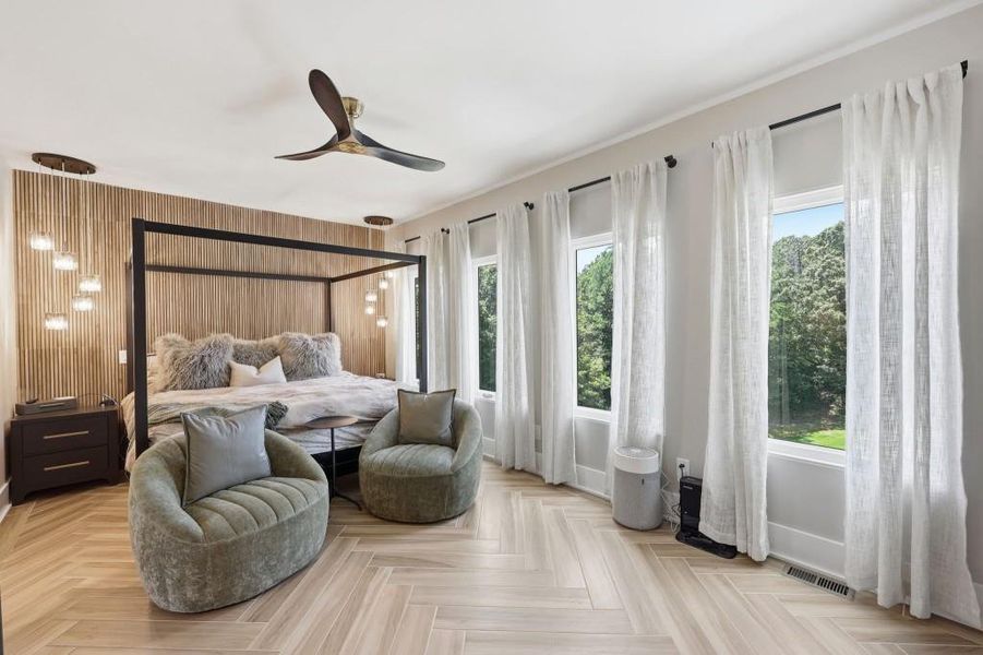 Furnished interior view inside a new home in , Helen (Image 19).