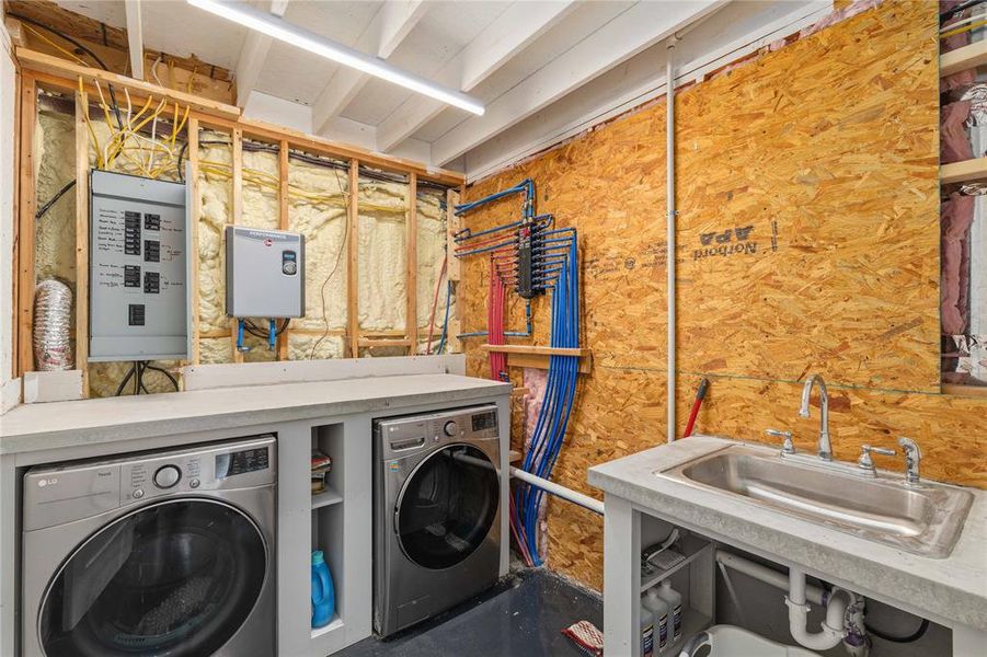 In-progress construction of a new home in , Bangs, TX (Image 24).