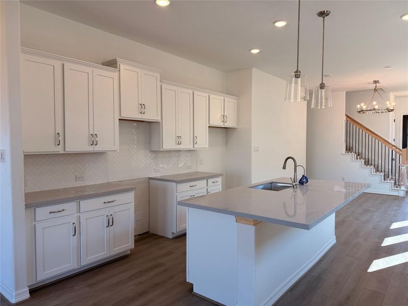 Furnished interior view inside a new home in Wildrye, Waller (Image 5).