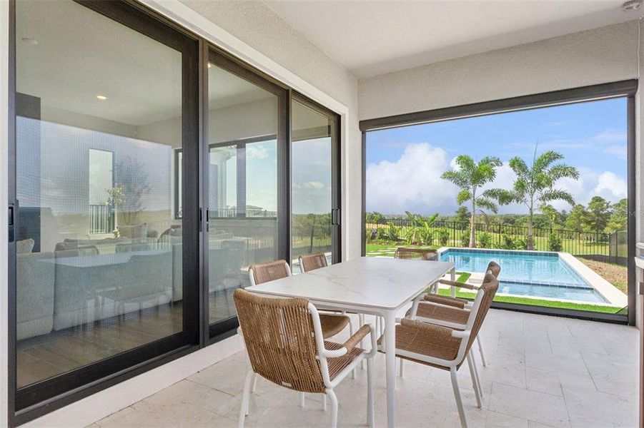 Exterior details and patio area of a home in Bella Collina, Montverde (Image 31).