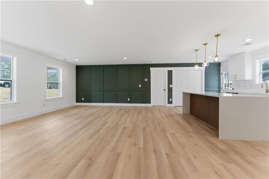 Spacious, unfurnished interior of a new home in , Hiram (Image 20).