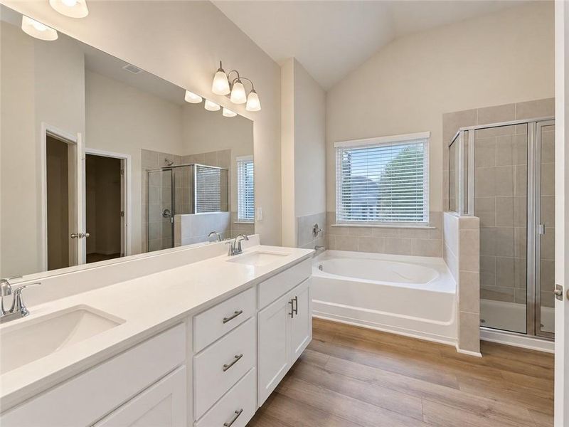 Furnished interior view inside a new home in Alcovy Village, Lawrenceville (Image 10). Furnished interior view inside a new home in Alcovy Village, Lawrenceville (Image 10).