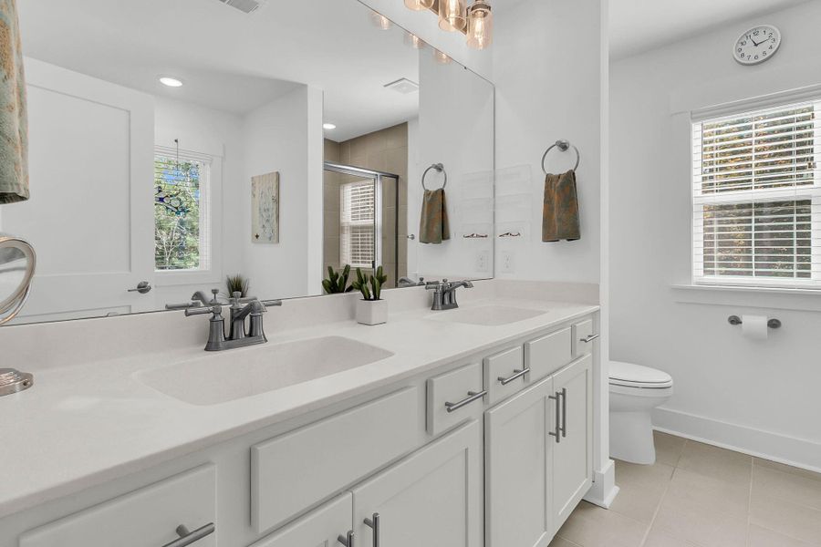 Furnished interior view inside a new home in , Huger (Image 13).