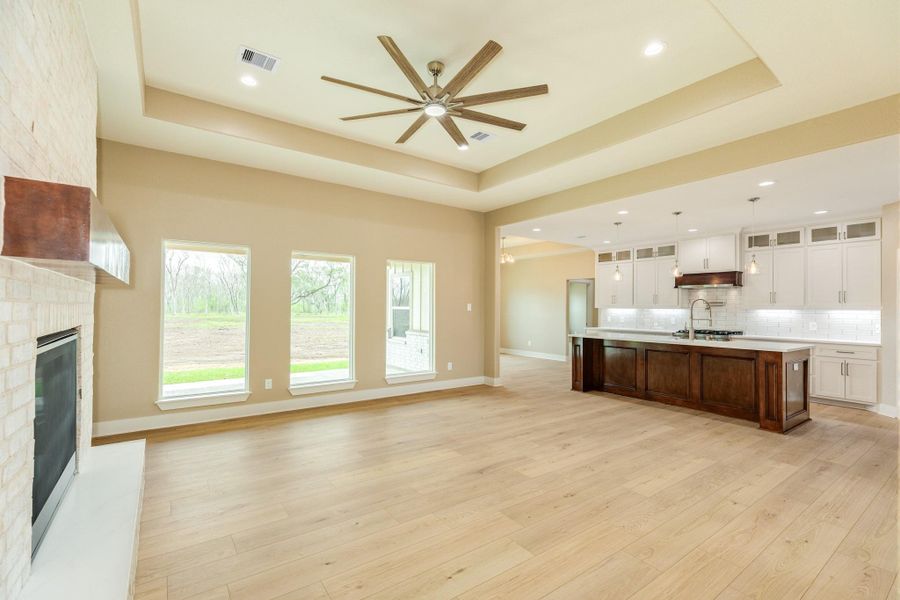 Spacious, unfurnished interior of a new home in , Richwood (Image 24).