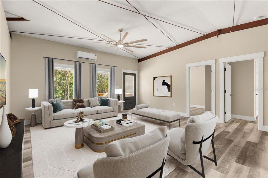 Furnished interior view inside a new home in , Homosassa (Image 13).
