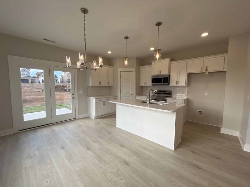 Furnished interior view inside a new home in Westfield Garden Homes, Gallatin (Image 3).
