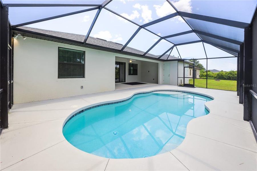 Exterior details and patio area of a home in , North Port (Image 26). Exterior details and patio area of a home in , North Port (Image 26).