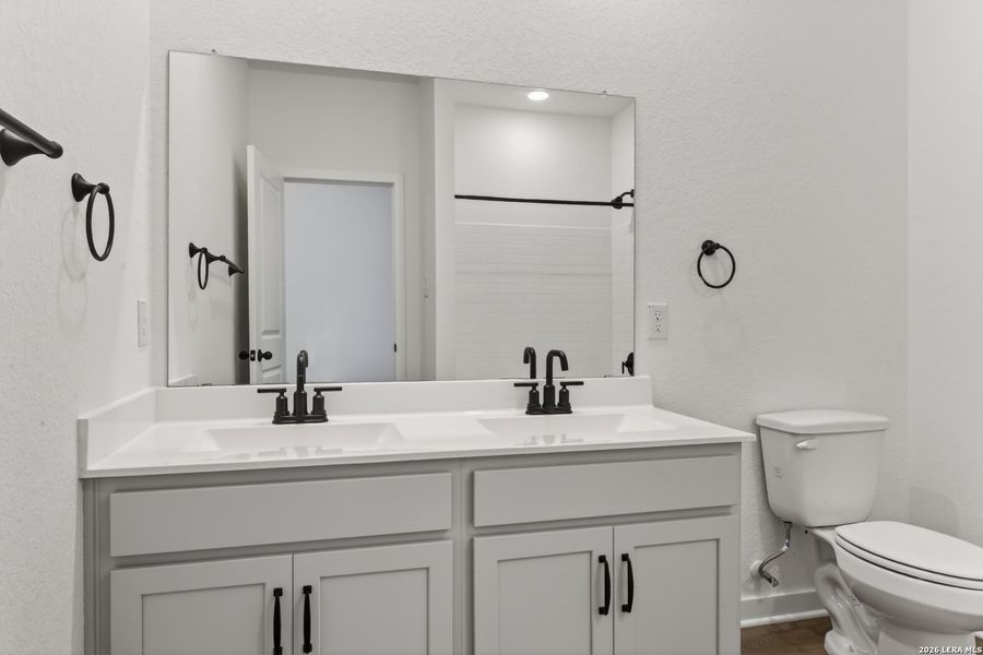 Furnished interior view inside a new home in The Wilder, Adkins (Image 10).