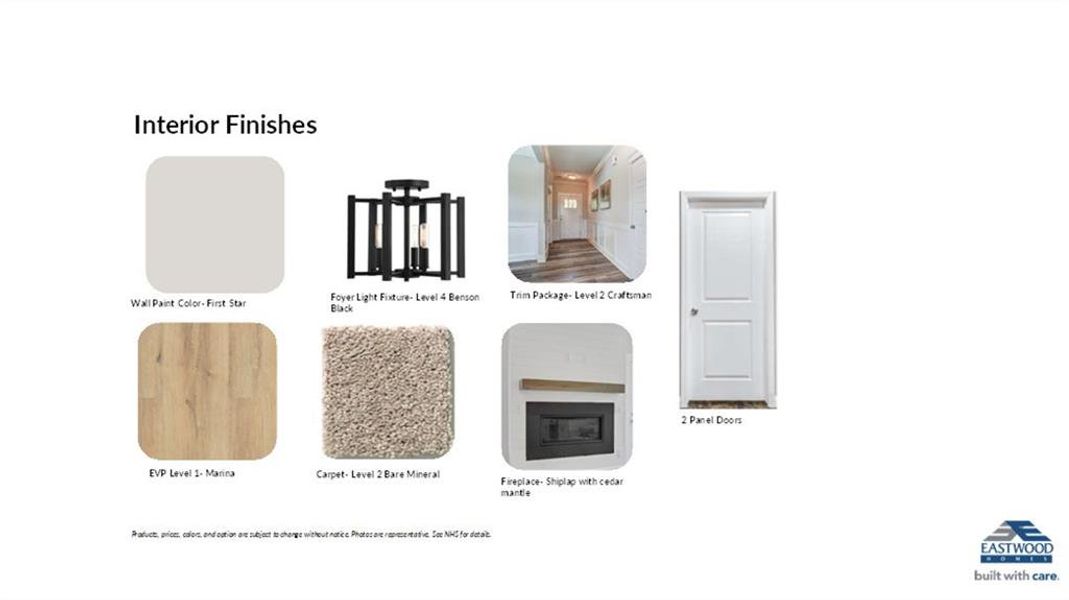 Sample of building materials used in homes in Villas at Dawsonville Townhomes, Dawsonville (Image 29).