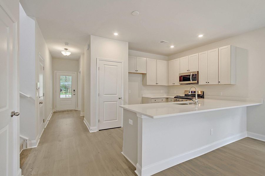 Furnished interior view inside a new home in Founder's Park, Lincolnville (Image 13).